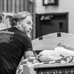 Brendan Cowell in rehearsals for the crucible at the National Theatre