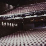 The Lyttelton theatre auditorium , from the left side stage.