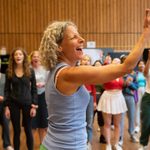 Osnat Schmool and cast in rehearsals for the crucible at the National Theatre