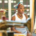 Ronke Adekoluejo in rehearsal for Blues for an Alabama Sky at the National Theatre