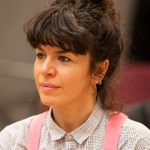 Sirine Saba in rehearsal for Phaedra at the National Theatre.