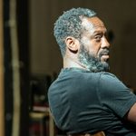 Sule Rimi in rehearsal for Blues for an Alabama Sky at the National Theatre